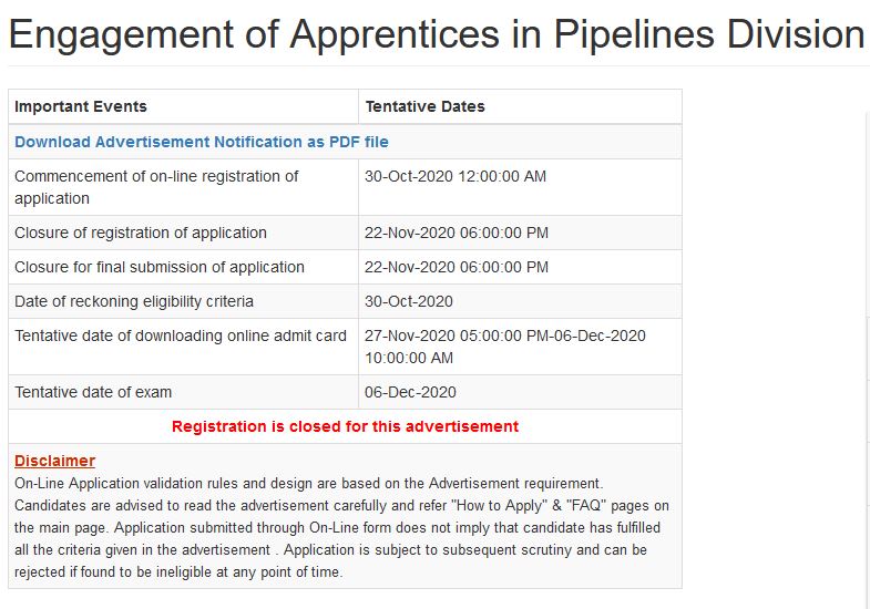 IOCL Apprentice Admit Card 2020 Released @iocl.com, Download Pipeline Division Call Letter