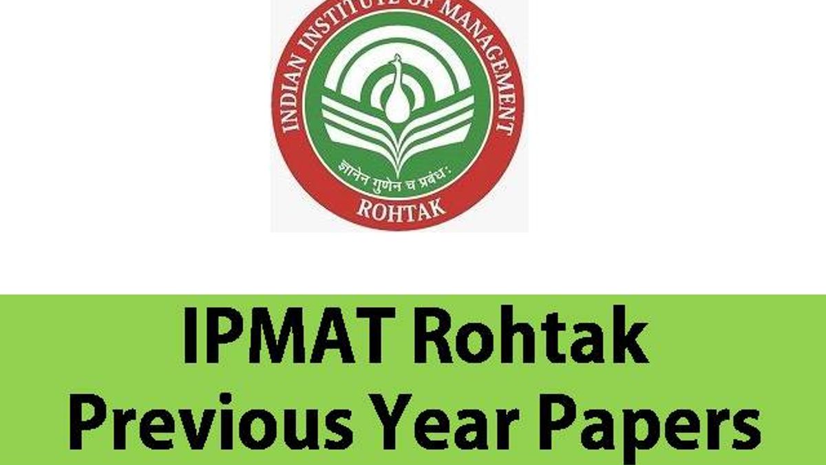 IPMAT Rohtak Previous year papers
