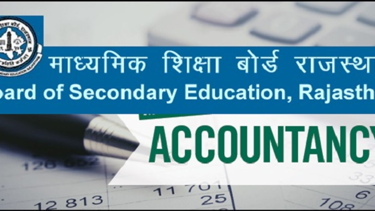 Model Test Paper For Rajasthan Board Class 12th Accountancy