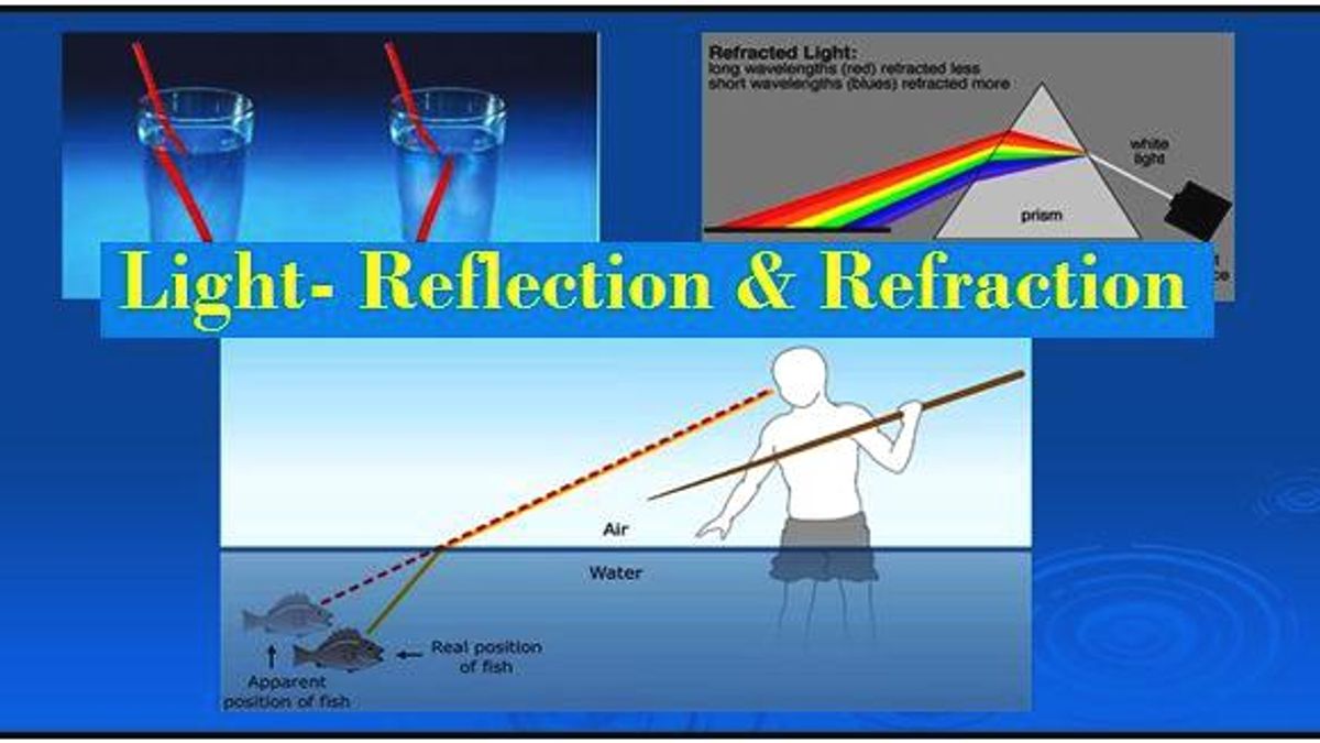 case study class 10 science light reflection and refraction