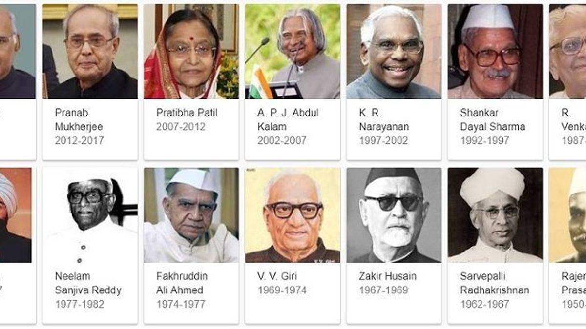 List of all Presidents of India Since Independence