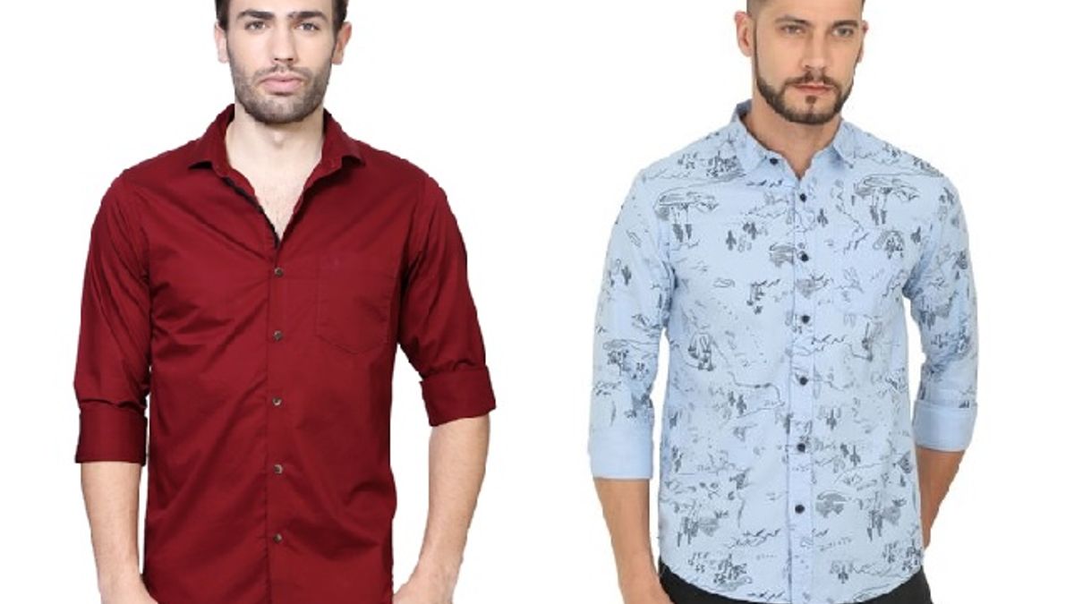 Enjoy great offers on casual and Informal Shirts for Men