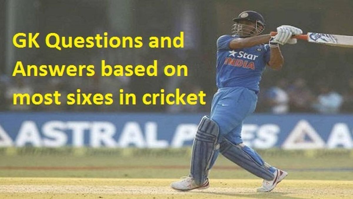 Most sixes in Cricket