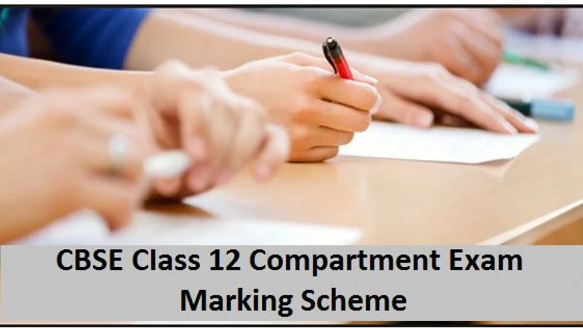 Cbse Class 12 Compartment Exam Marking Scheme 2018