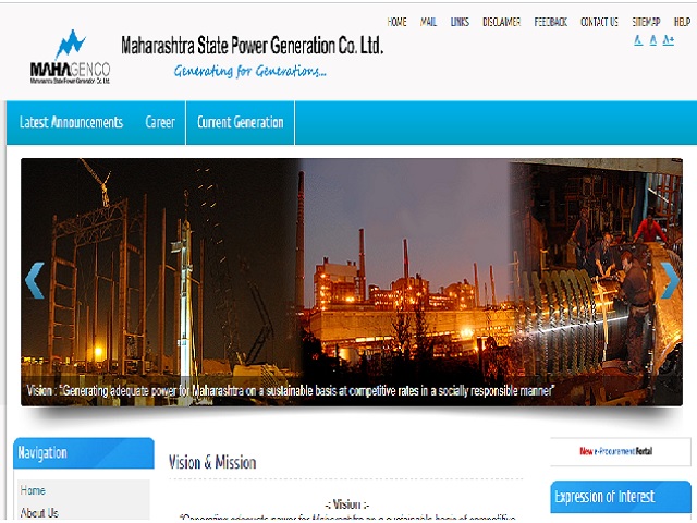 MAHAGENCO Apprentice Recruitment 2020: 180 Vacancies Notified, Apply Online @mahagenco.in 