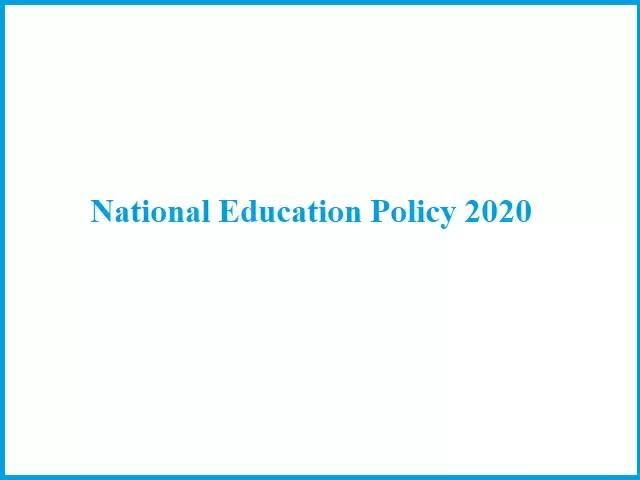 National Education Policy 2020 Completes 3 Years: 5+3+3+4 System of ...