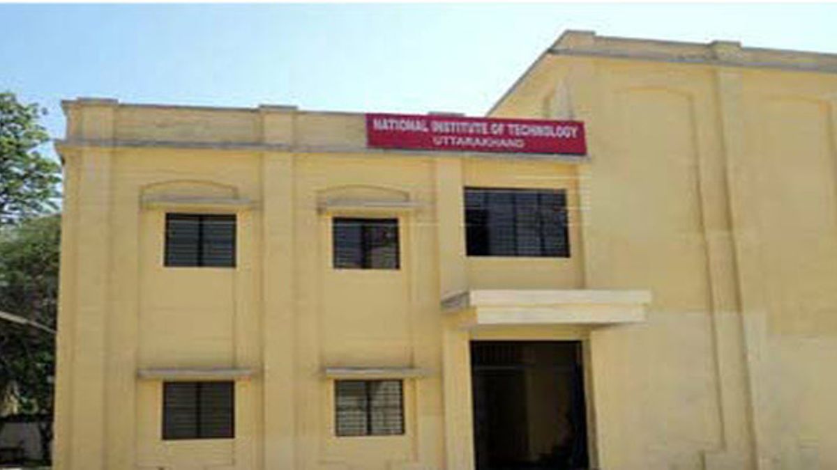 Opening and Closing rank of NIT, Uttarakhand for the years 2018, 2017 and 2016