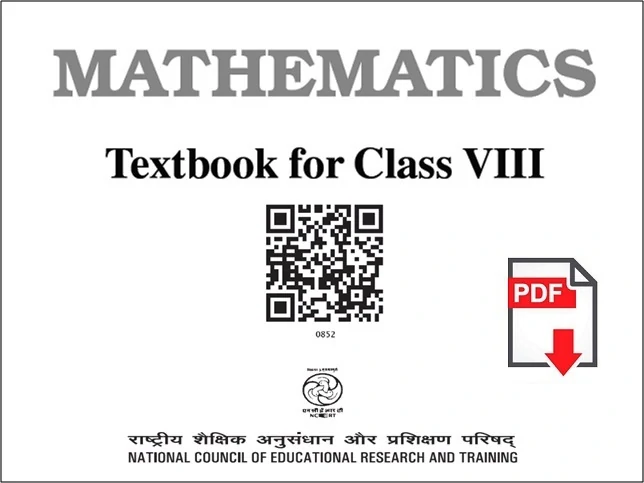 NCERT Class 8 Maths Book