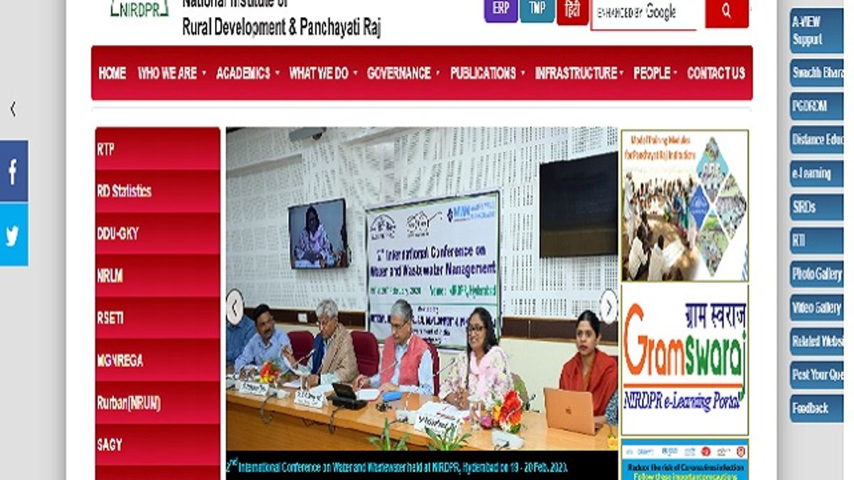 NIRDPR Recruitment 2020: 510 Vacancies for Coordinator, Fellow & Research Person Post, Apply @nirdpr.gov.in