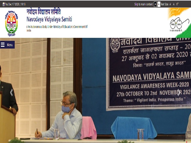 NVS Teacher 2020 Interview Re Schedule Released @navodaya.gov.in, Check NVS TGT Interview Select List, Interview Dates, Admit Card Dates & Details Here