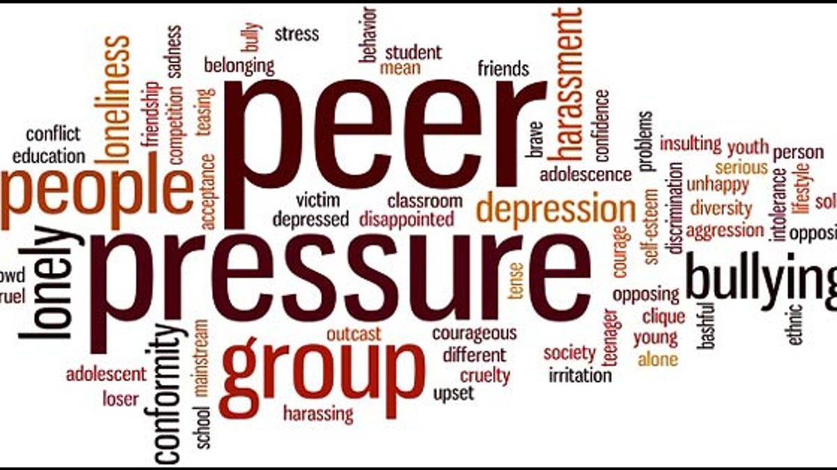 peer pressure titles for research paper