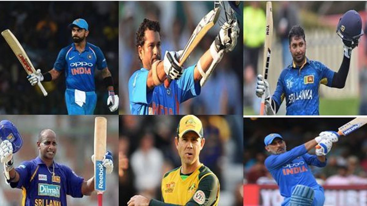 Players who scored 10000 Runs in ODIs