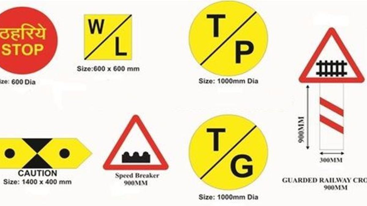 Railway Signals and Sign Boards Meaning