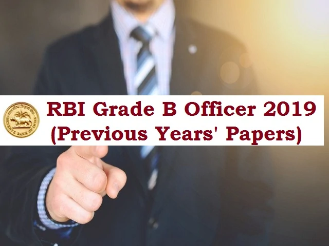 RBI Grade B 2019: Download PDF Grade B Officer Previous Year Papers: DSIM