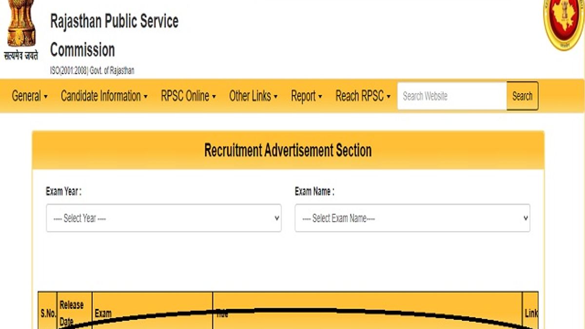 RPSC ASO Recruitment 2020 Notification out @rpsc.rajasthan.gov.in, Online Applications begins from 10 July 