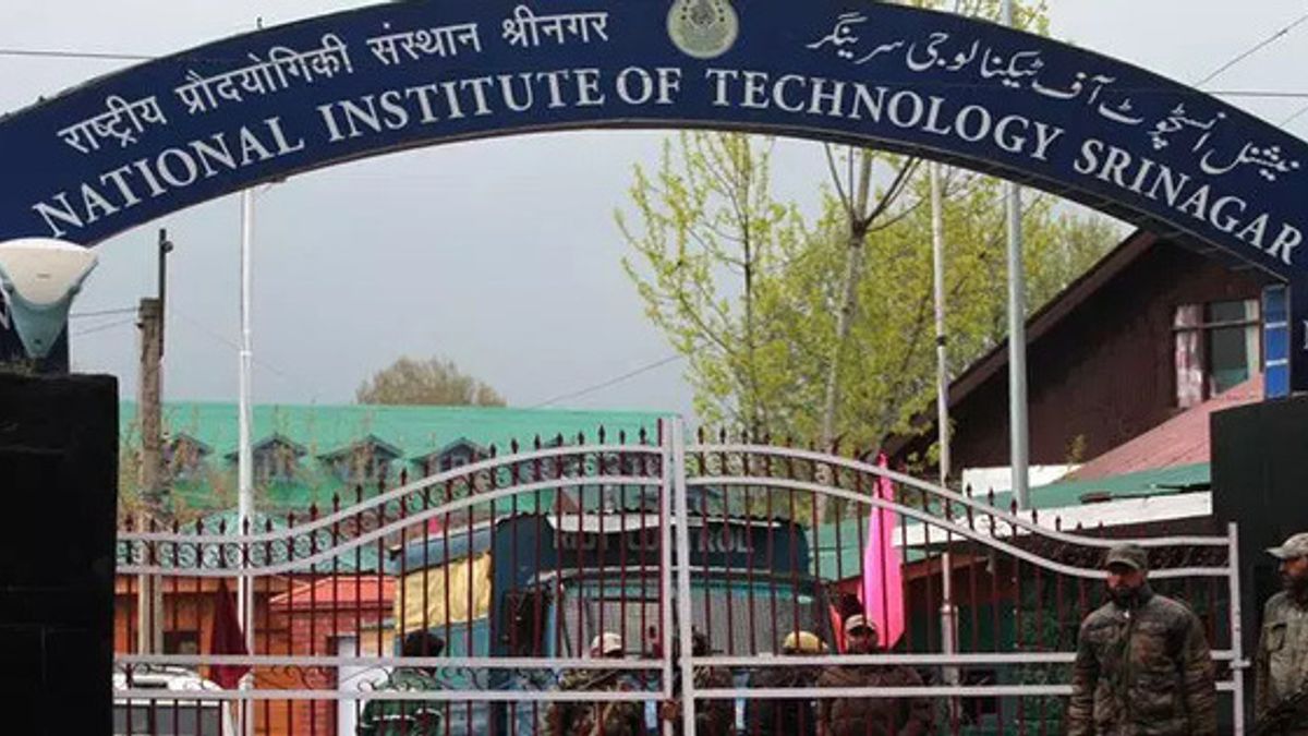 Opening and Closing rank of NIT, Srinagar for the years 2018, 2017 and 2016