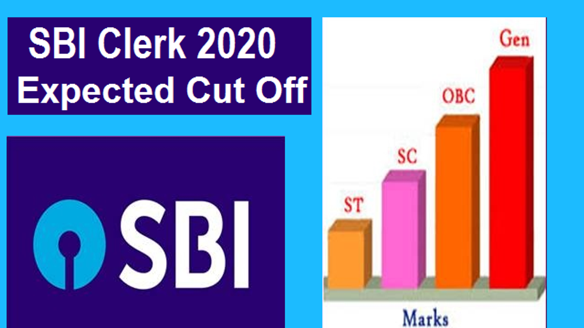 SBI Clerk Cut Off 2020