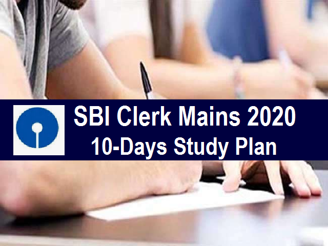 SBI Clerk Mains 2020 