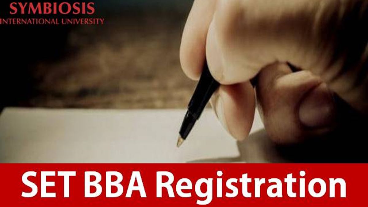 SET BBA Exam Registration