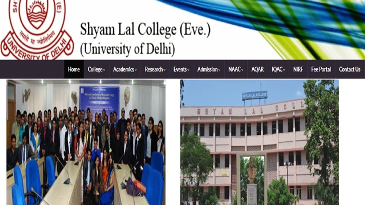 Shyam Lal College (Evening), Delhi Assistant Professor Posts 2020