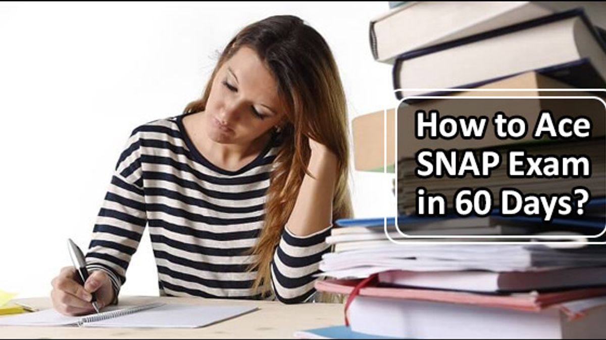 Tips to crack SNAP in 60 days