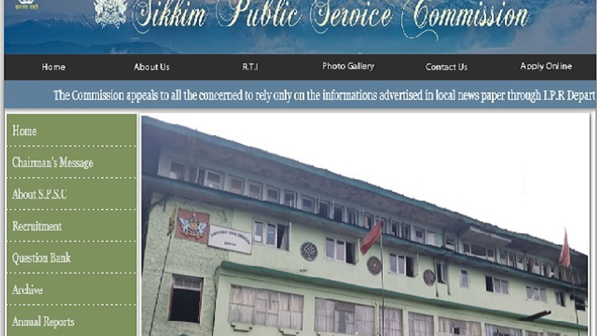SPSC Sikkim Yoga Instructor Recruitment 2020, Online Application begins Started @spscskm.gov.in