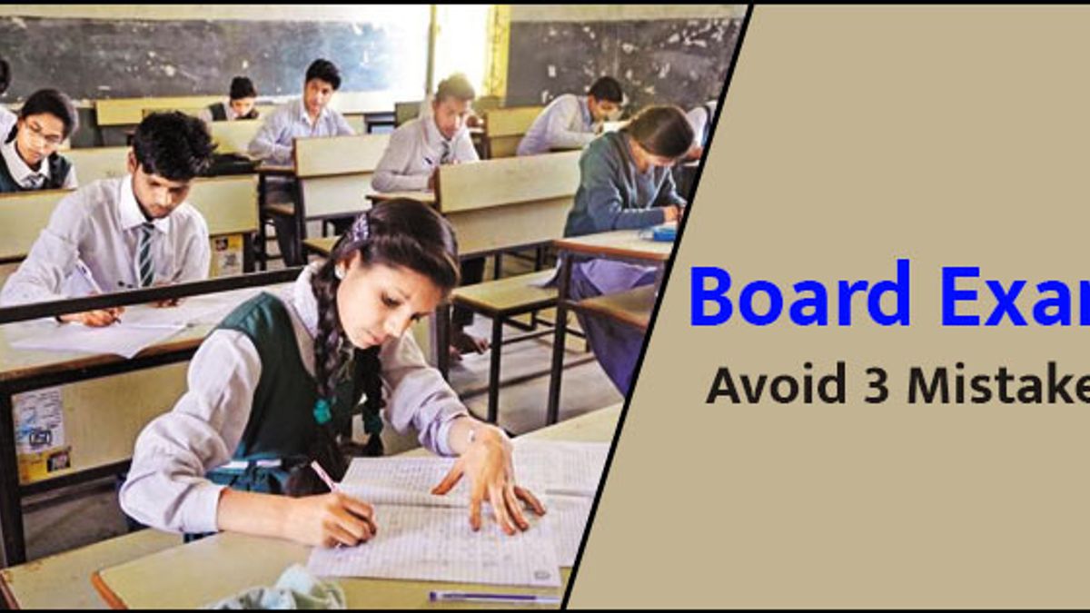 Always avoid 3 mistakes in your UP Board exam