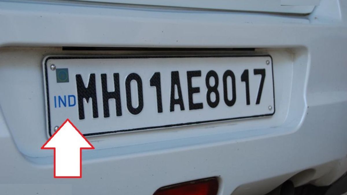 sri lanka vehicle number plate font size