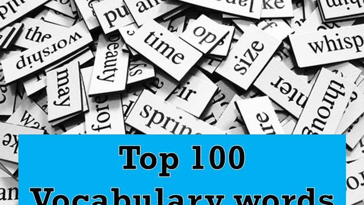 Top 100 words for MBA Vocabulary