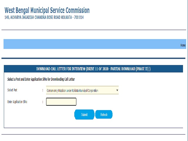 MSCWB Interview Admit Card 2020 Released for Conservancy Mazdoor Posts, Download MSCWB Phase 2 Call Letter @mscwb.org