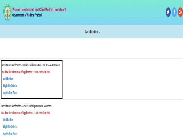 WCD Anganwadi Recruitment 2020-21: 855 Vacancies Notified for Anganwadi Worker, Mini Anganwadi Worker & Anganwadi Helper Post