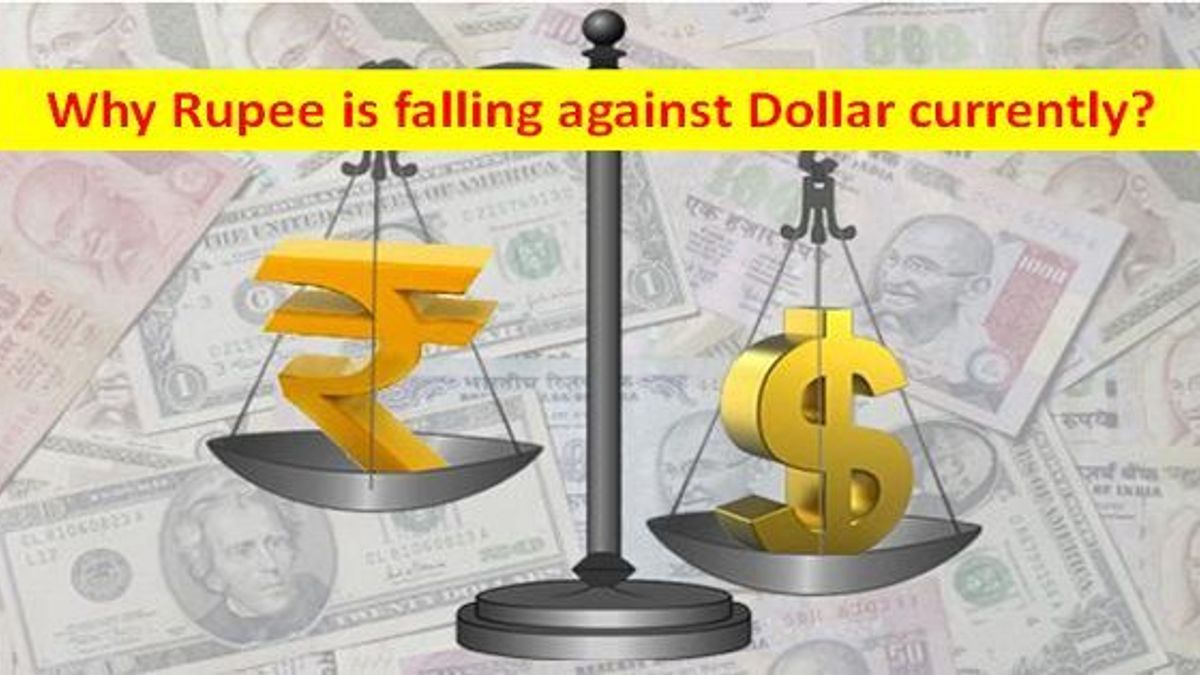Why Rupee falling-Reasons