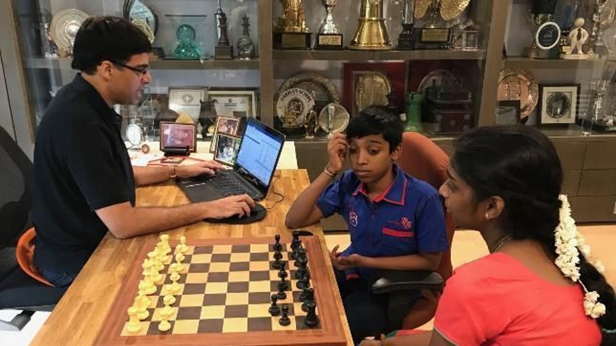 Youngest chess grandmaster in the world present at jubilee edition