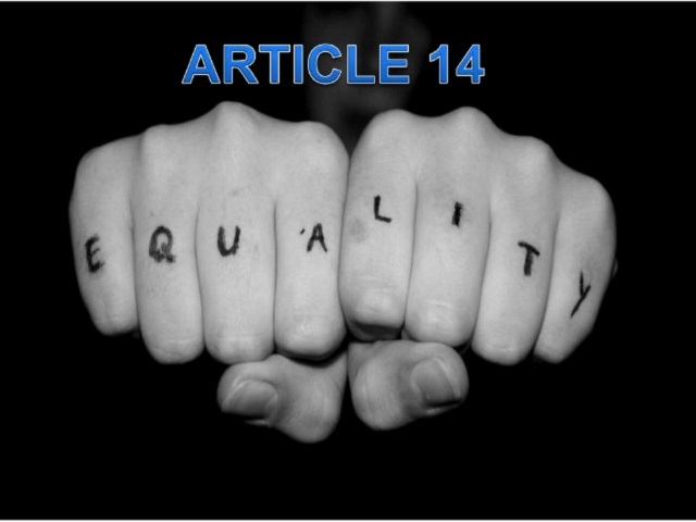 What is Article 14: Right To Equality