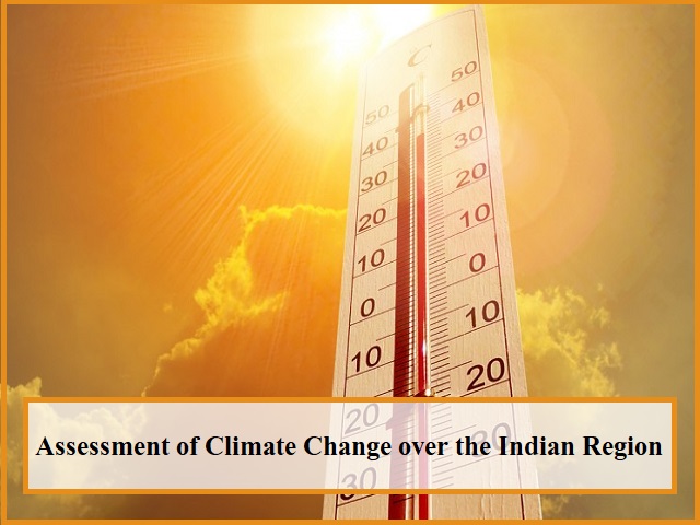 Assessment of Climate Change over the Indian Region