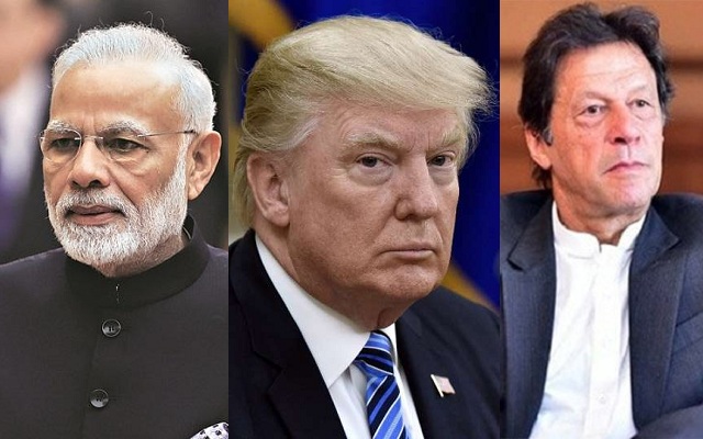 Donald Trump-PM Modi-Imran Khan