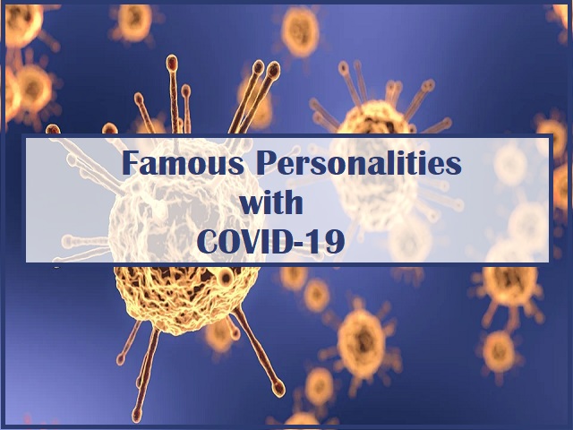 List of famous personalities who have tested positive for COVID-19