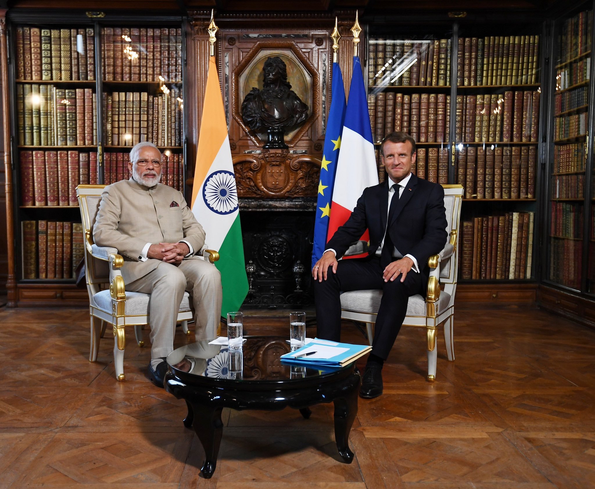 PM Modi with French President