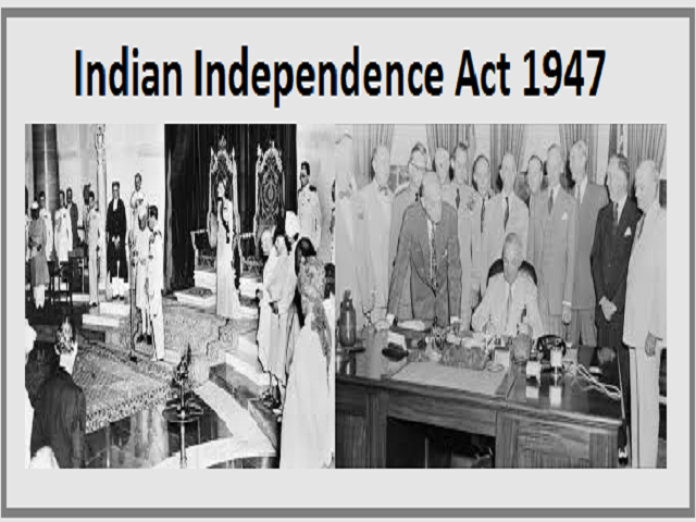 Indian Independence Act 1947lord Mountbatten Plan Main Features 7305