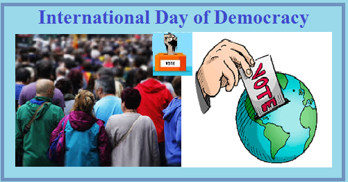 International Day Of Democracy 19 Current Theme And Significance