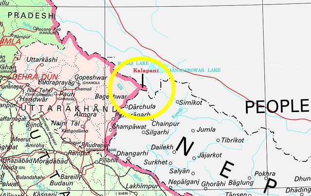 Uttarakhand Nepal Border Map Kalapani Territorial Dispute: Origin, History, Significance, Territory Map,  Nepal's Objection