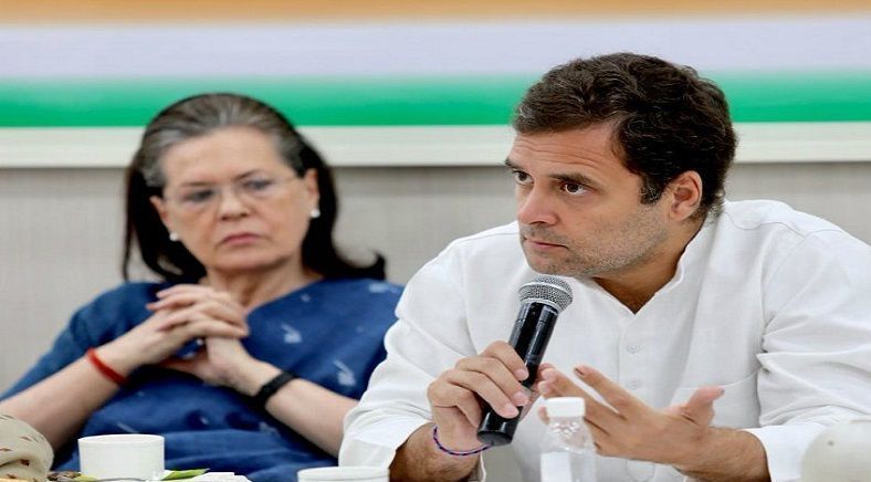 गांधी परिवार से कांग्रेस अध्यक्ष की सूची