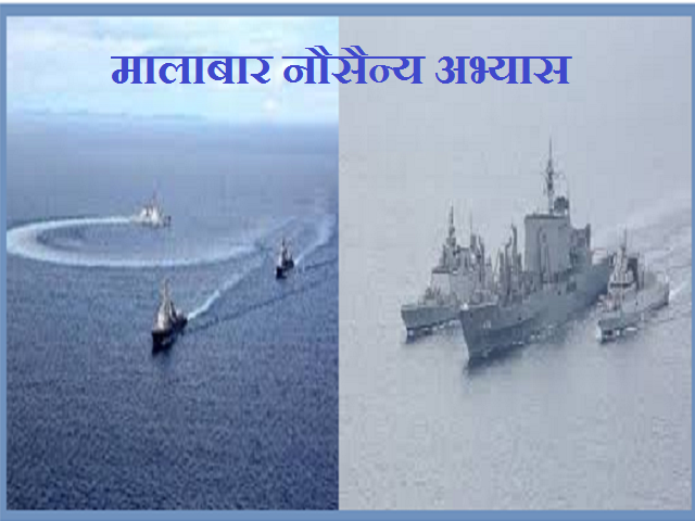 जानें मालाबार नौसैन्य अभ्यास के बारे में 