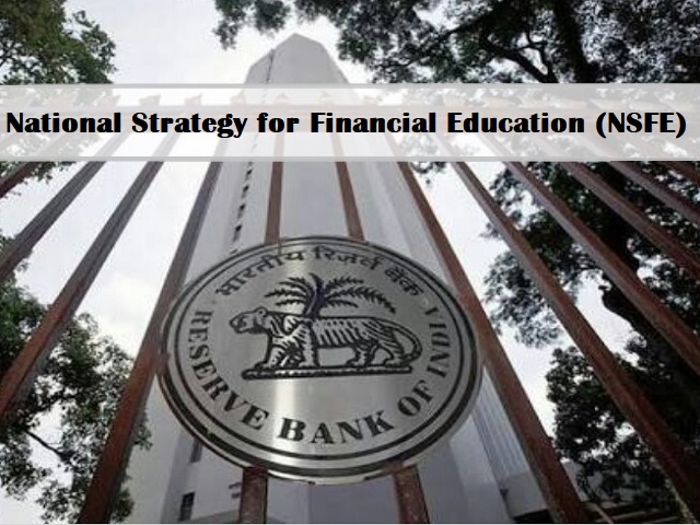 What is the National Strategy for Financial Education (NSFE) released by RBI? 