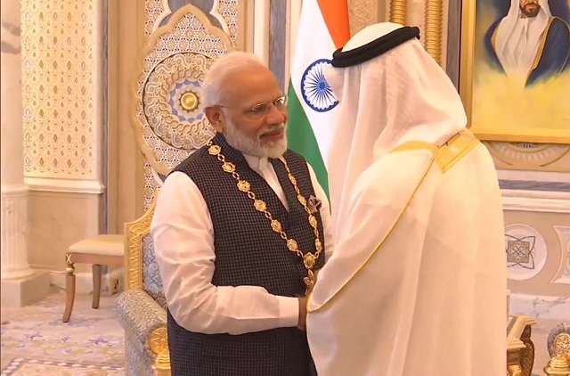 PM Modi conferred Order of Zayed