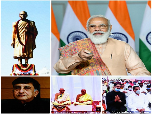 What is 'Statue of Peace' unveiled by Prime Minister Modi?