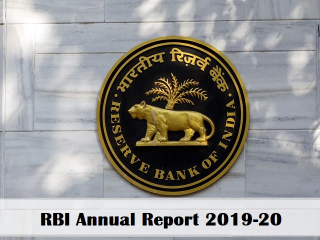 RBI Annual Report 2019-20