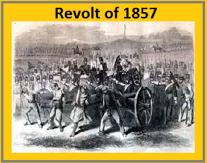 Gk Quiz On Modern Indian History Revolt Of 1857