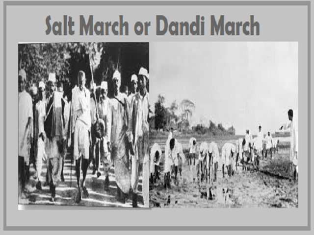 Salt March or Dandi March: Date, History, Reasons and Facts