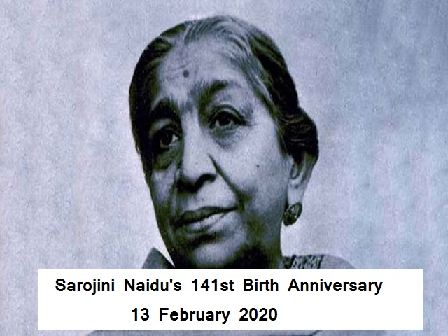 Sarojini Naidu S 141st Birth Anniversary National Women S Day Of India